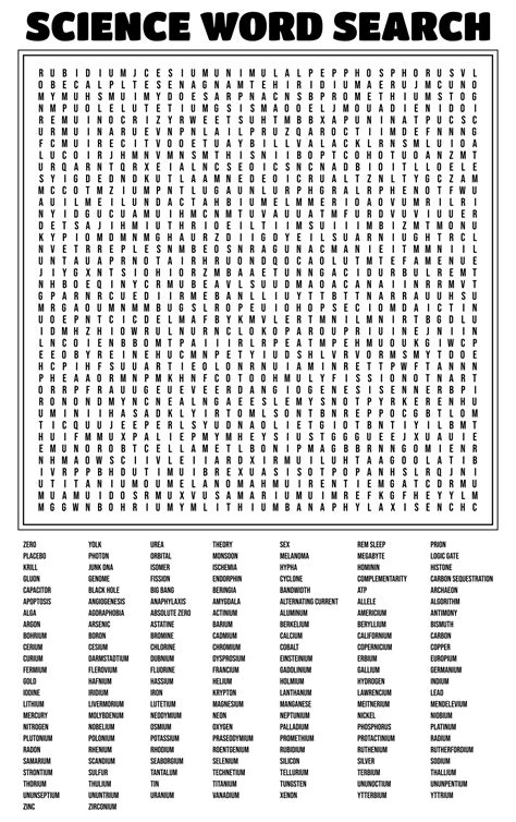 Difficult Word Searches Printable